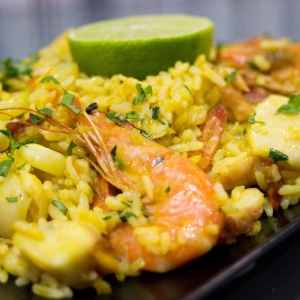 arroz con mariscos